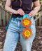 Retro 70s Flower Bag