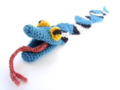 Snake Bookmark Crochet Pattern
