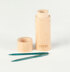 Knitter's Pride The Mindful Collection - Teal Wooden Darning Needles in Beech Wood Container
