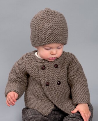 Hat and Cardigan in Rico Essentials Cashlana Chunky - 333 - Downloadable PDF