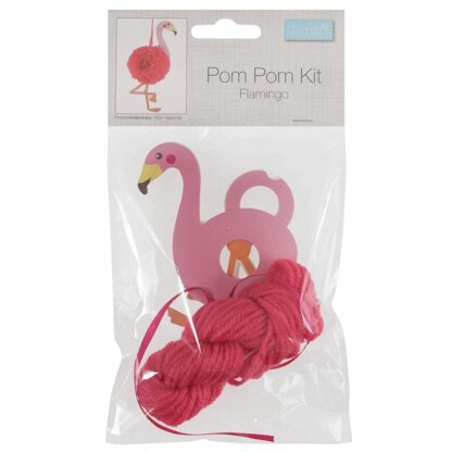 Trimits Pom Pom Decoration Kit: Flamingo