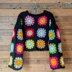 Patchwork Petals Pullver