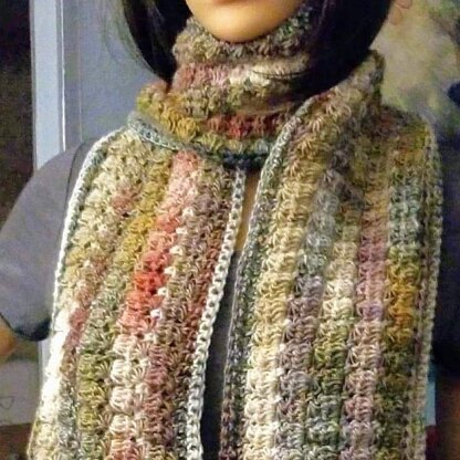 Cluster Stitch scarf