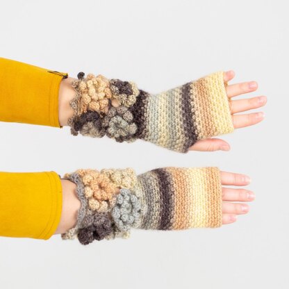 Last flower mittens