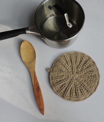 Sand Dollar Potholder