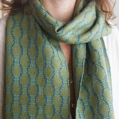 Valley Yarns #63 Advancing Twill Scarf PDF at WEBS