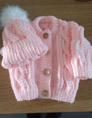 "Sylvia Parker" Aran Pattern for Baby