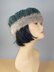 Simple Lace Fur Trim Beret