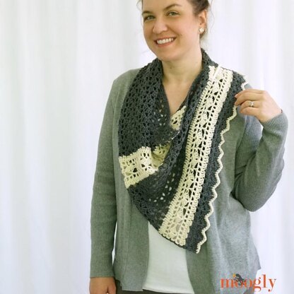 Quicksilver Shawlette