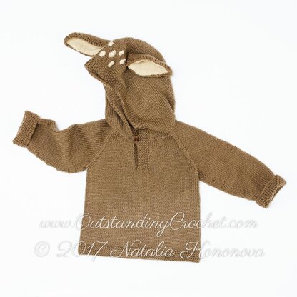 Baby Deer Ears Hoodie