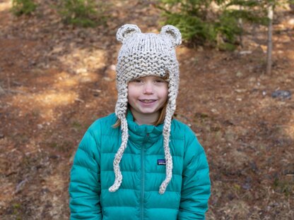 Bear Ears Trapper Hat Toque Baby Children Women Dog Animal