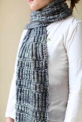 Stacked Columns Wrap and Shawl