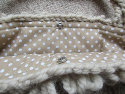 Texture and Loop Stitch Bag
