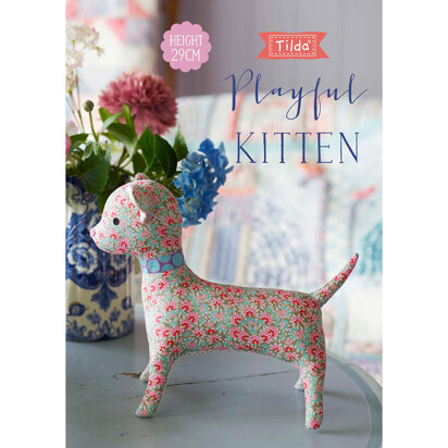 Tilda Playful Kitten - Downloadable PDF