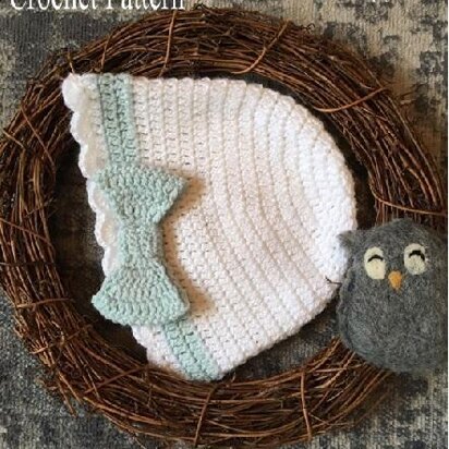 Crochet pattern baby child hat beanie UK & USA Terms #403