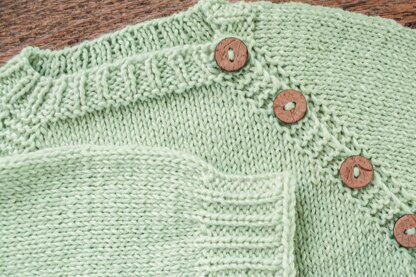 Angel kids jacket Knitting Pattern