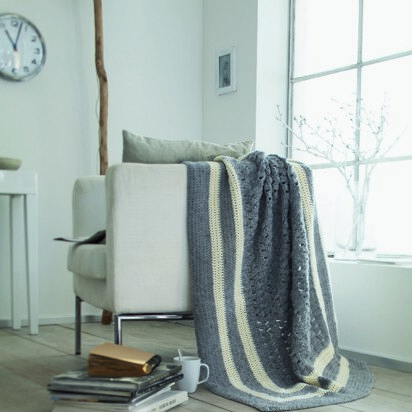 Crochet Throw in Schachenmayr Northern - S8635 - Downloadable PDF