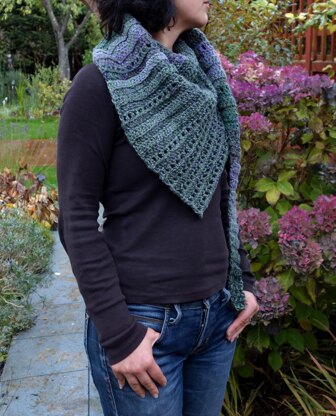 Hydrangea Shawl