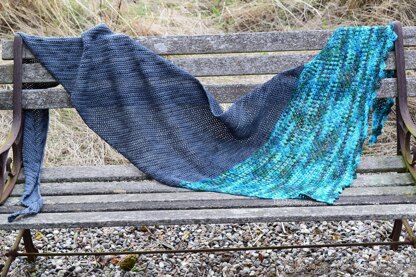 Ocean Waves Shawl