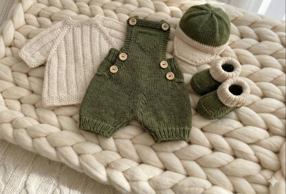 "Dandelion" 4 piece baby/ reborn outfit