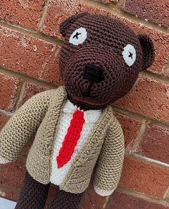 Mr Beans Teddy Bear Crochet Pattern