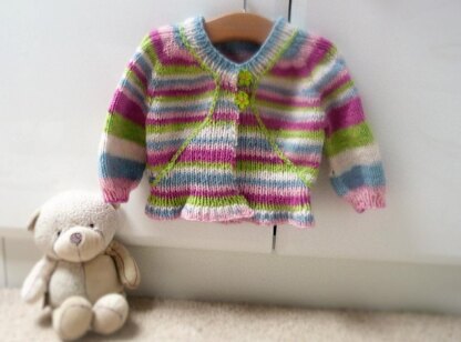 Candy Top Down Cardigan