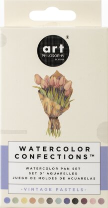 Prima Marketing Prima Watercolor Confections Watercolor Pans 12/Pkg - Vintage Pastel