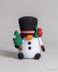 Snowman Gnome with Christmas tree