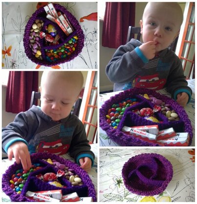Crochet Pattern for a confectionary bowl!
