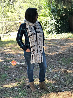 Veneto Fringed Scarf