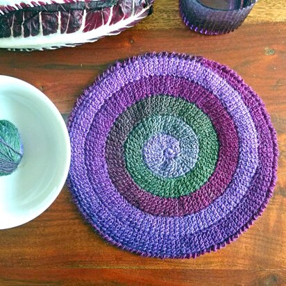 Spiral placemat