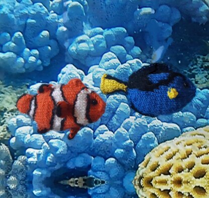 Nemo & Dory seascape