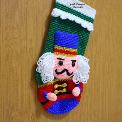 Nutcracker Christmas Stocking