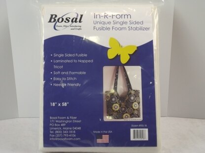 Bosal Single Sided Fusible In-R-Form