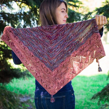 Lily's Valley Shawl