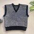 Houndstooth Vest