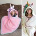 Hooded Unicorn Blanket