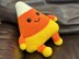 Candy Corn Pillow Crochet