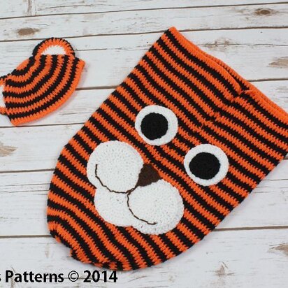 271-Tiger Cocoon Crochet Pattern #271