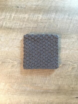 Knitted Square Double Moss