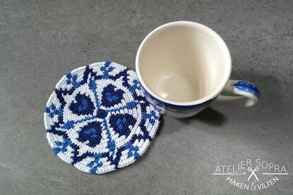 Coaster Delft Blue (no. 3)