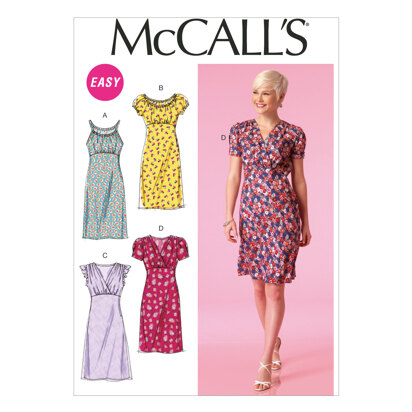 Sewing Pattern for Womens Dress, Mccalls Pattern M8175, NEW