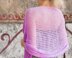 Knitting Pattern Summer Cotton Mesh Shawl