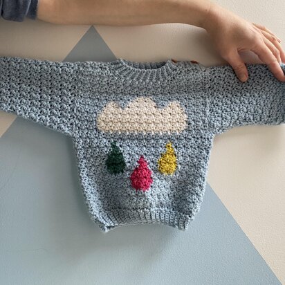 Rainy Days Crochet Sweater