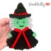 Halloween Witch Applique