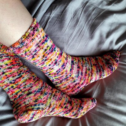 Flat Knit Socks