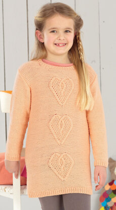 Sweater and Dress in Sirdar Snuggly DK - 4494 - Downloadable PDF