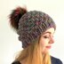 “Sea Glass” Pompom Hat