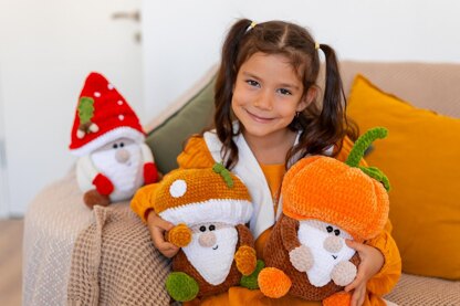 Autumn Gnomes set of 3