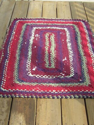 T-shirt rugs to knit or crochet